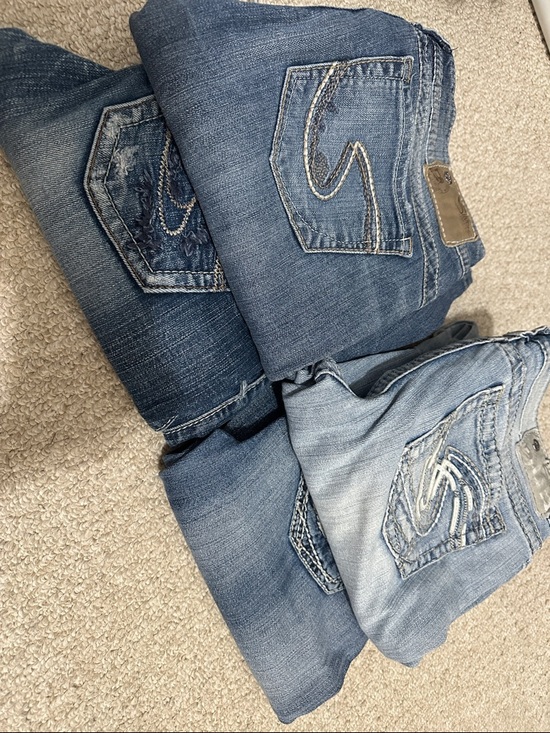 Silver Jeans Denim - Silver Jeans Women's Mixed Blue Denim Jeans - 4 Pack